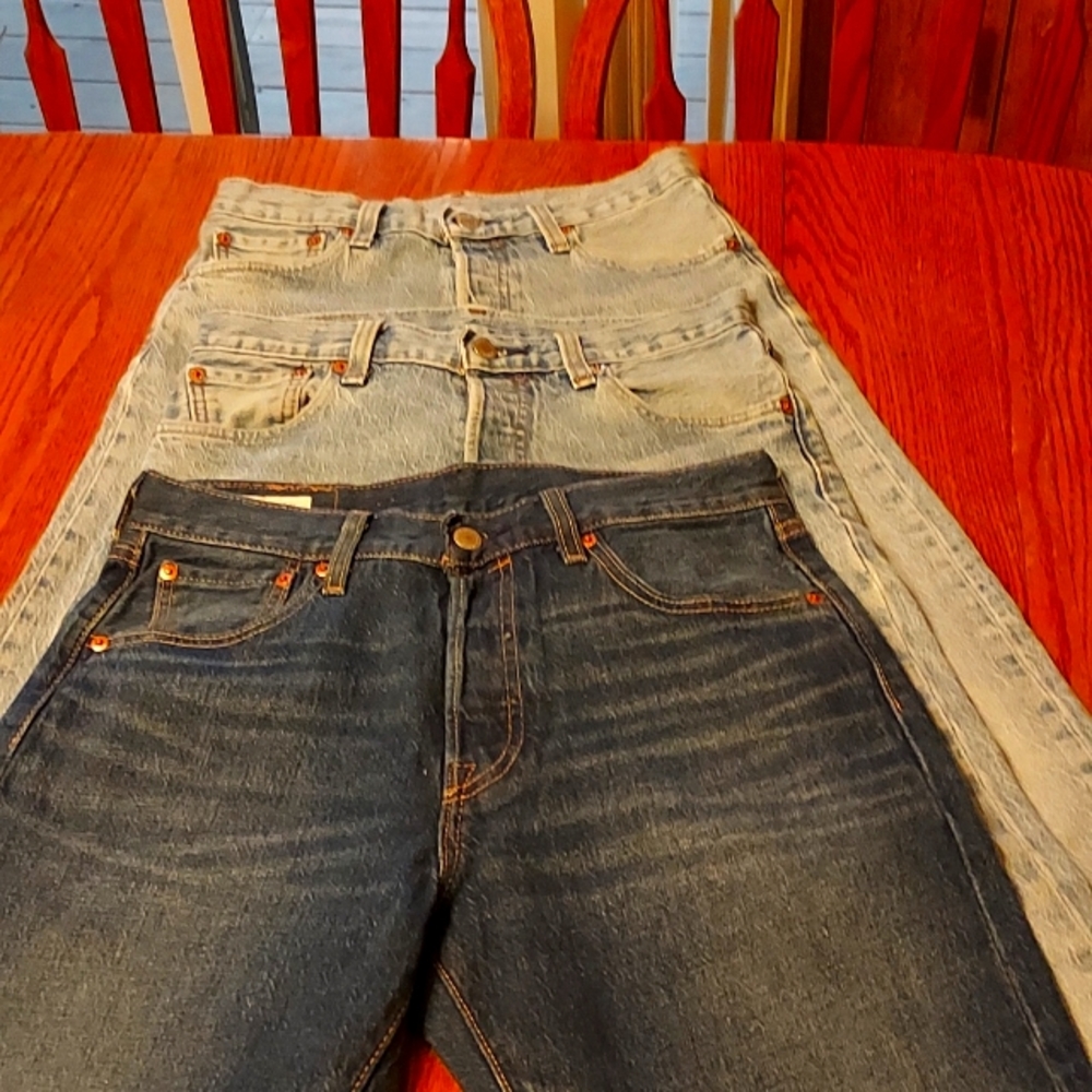 Levi Strauss 501 w 29 L 30 Button fly Excellent condition